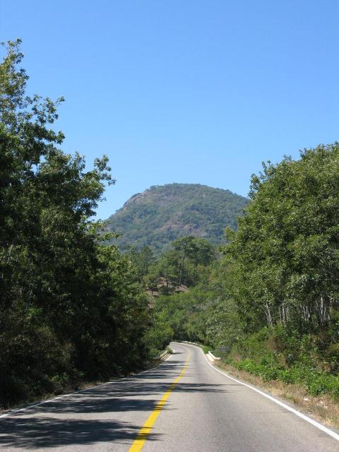 Road south of Puerto Vallarta