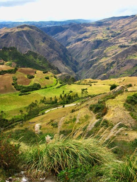 Ecuador Valley near Cañar